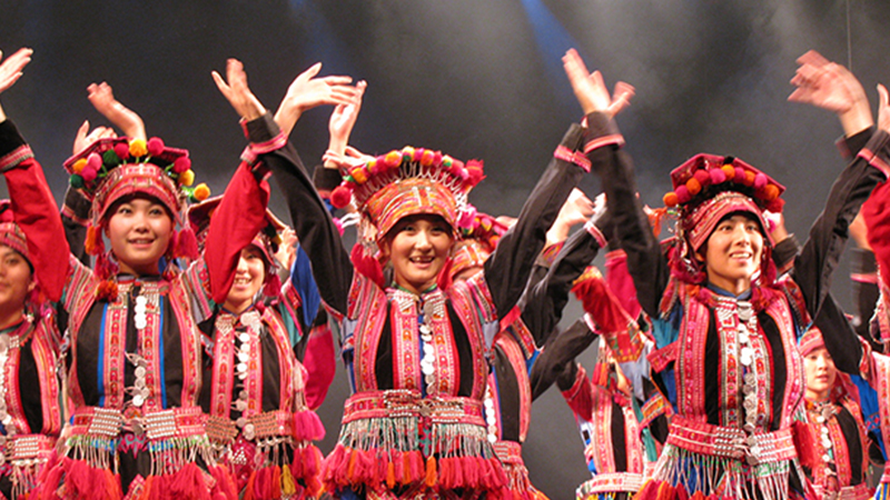 A local performance in Lijiang