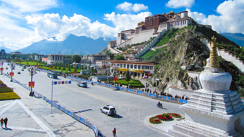 Potala Palace in Lhasa