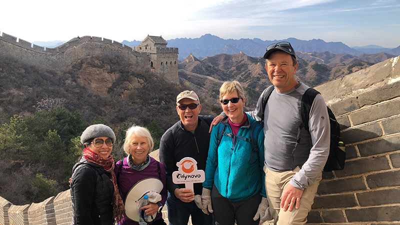 Our guests visited the Great Wall with us
