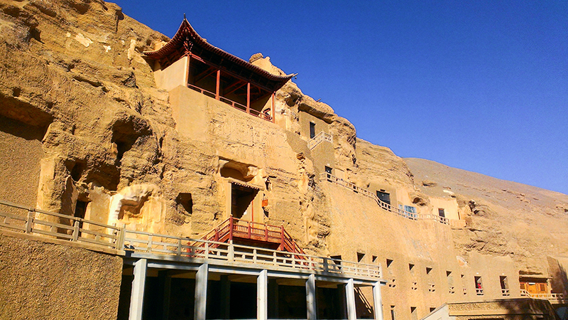 The Mogao Grottoes in Dunhuang