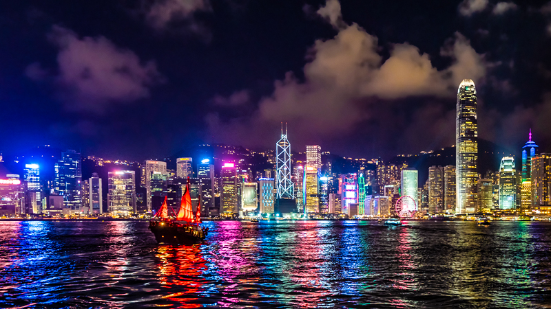 Night Cruise on Victoria Harbour