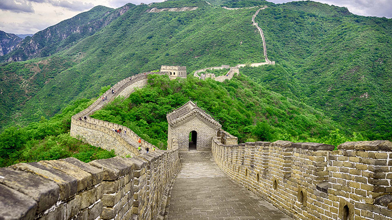 The Great Wall in Beijing, China