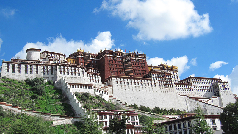 Potala Palace in Lhasa, Tibet