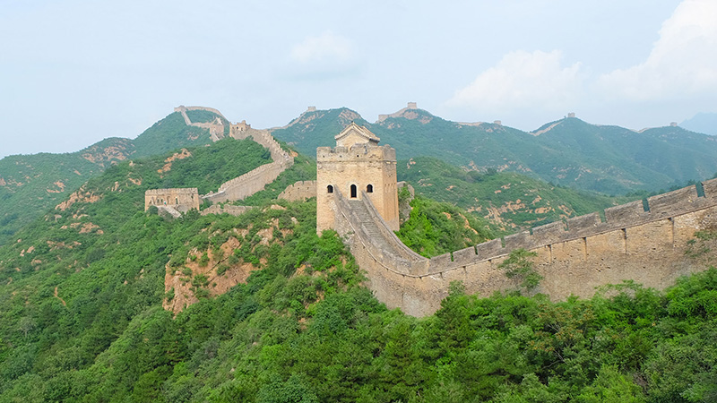 View of Simatai Great Wall