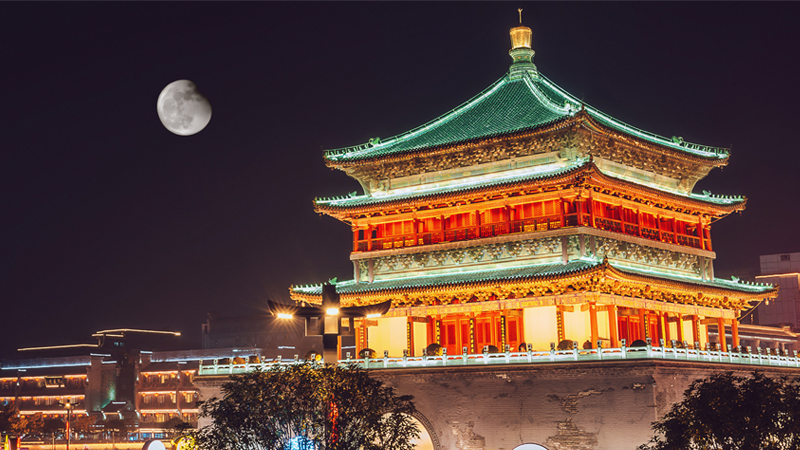 The Bell Tower will light up at night