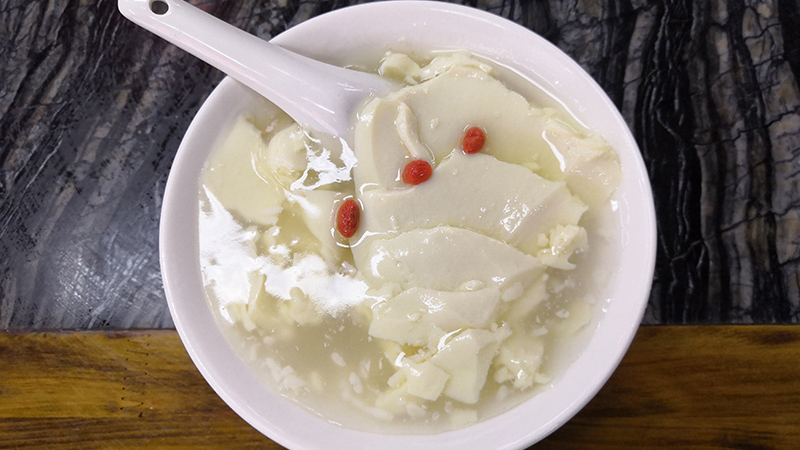 Sweet Douhua in Chengdu