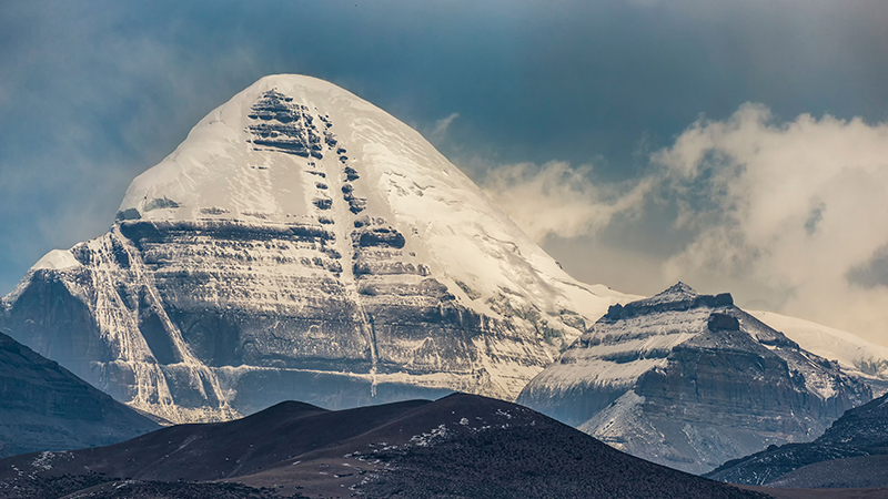 The sacred Mount Kailash in Tibet