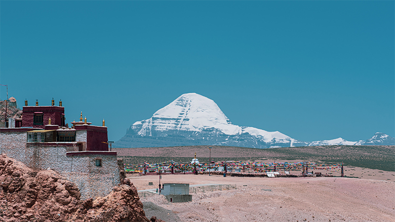 Admire Mt. Kailash in the distance