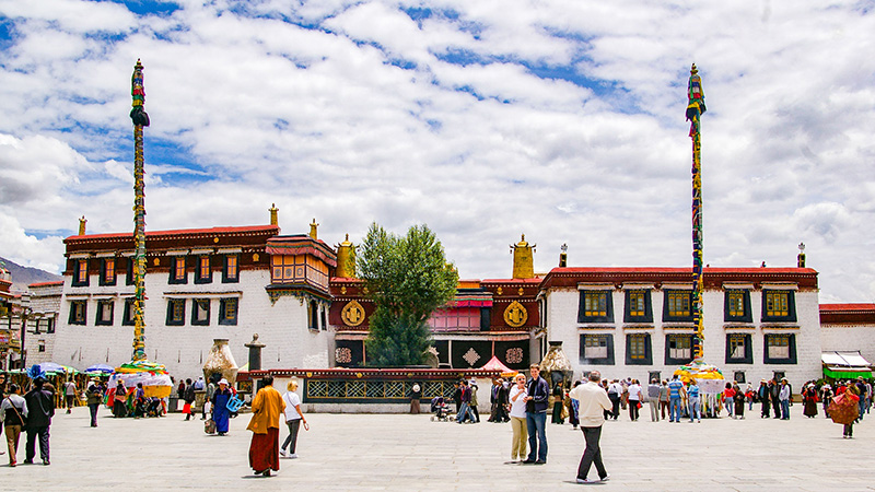Jokhang Temple in Lhasa, Tibet