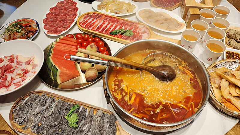 Guizhou sour soup fish, a kind of hotpot