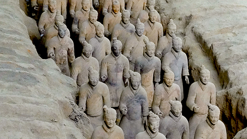 The Terracotta Warriors in Xi'an